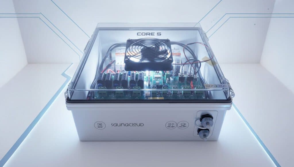 SaunaCloud CORE 5 commercial power supply system