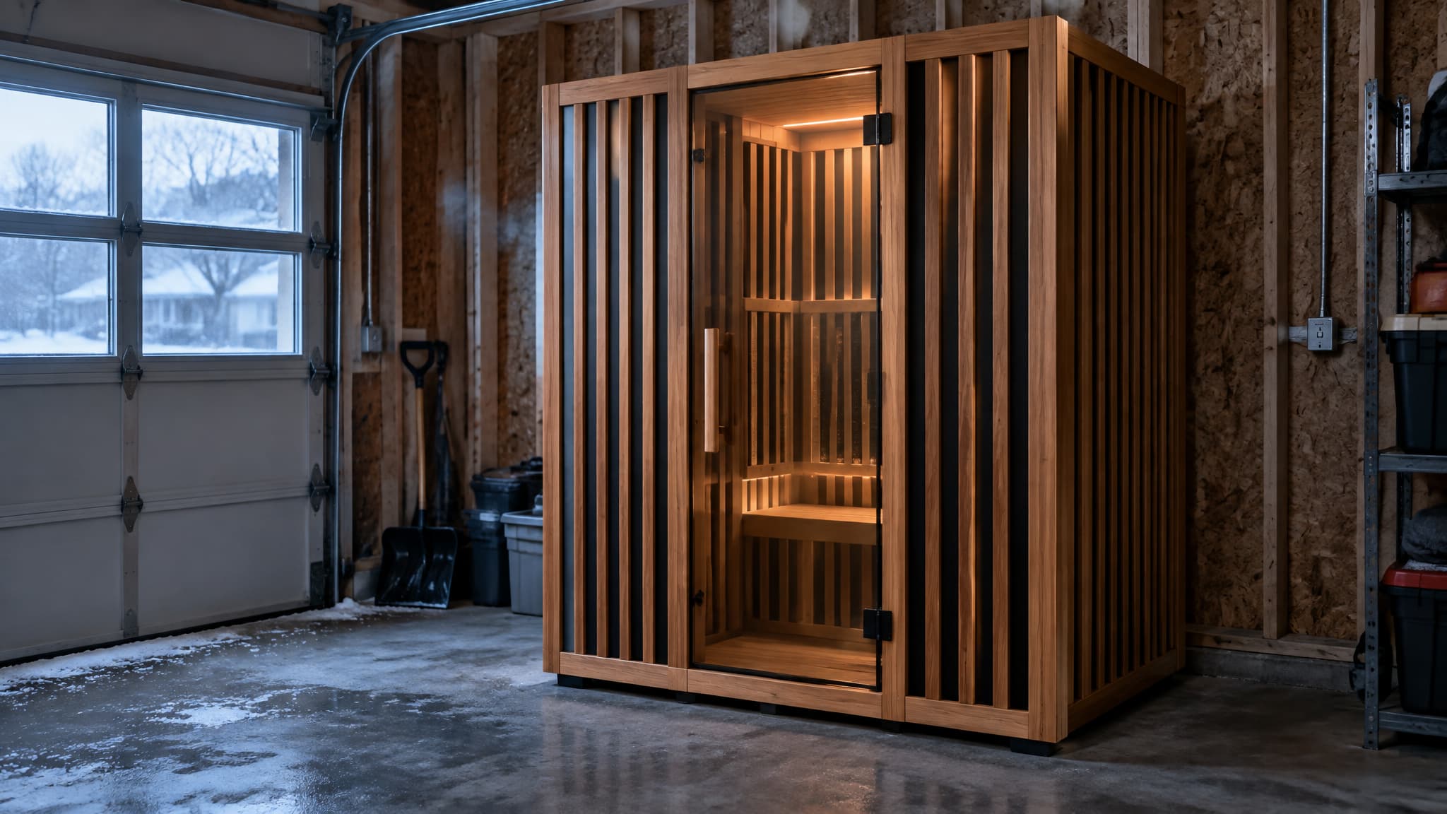 garage-sauna-cold-uninsulated-placement