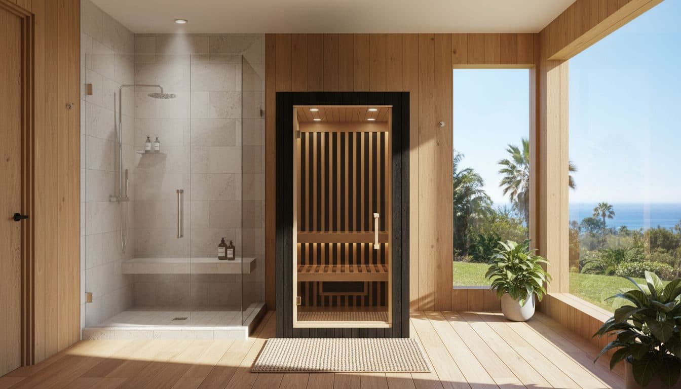 Atlas One red light infrared sauna
