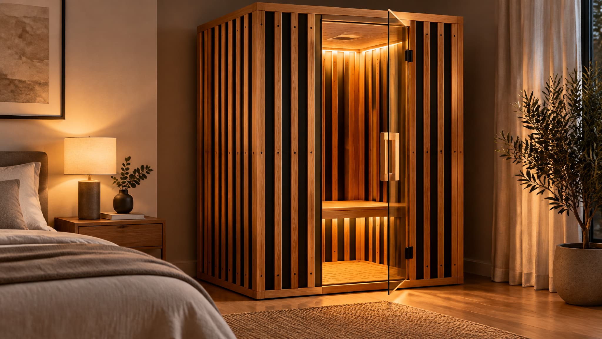Infrared Sauna Ventilation Requirements: A Door Gap, a 65°F Room, and Nothing More