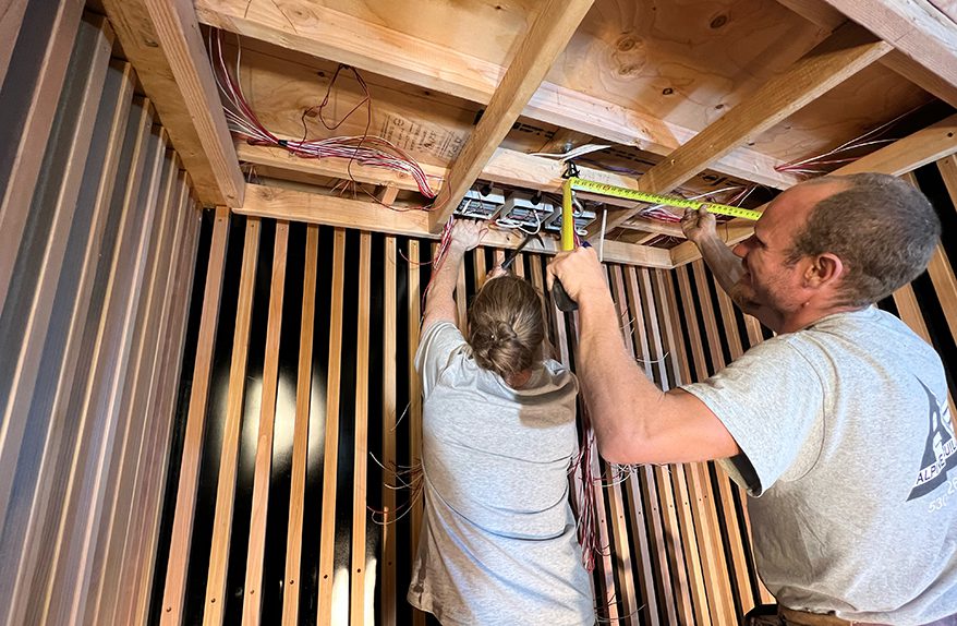 Allan Samuel custom infrared sauna