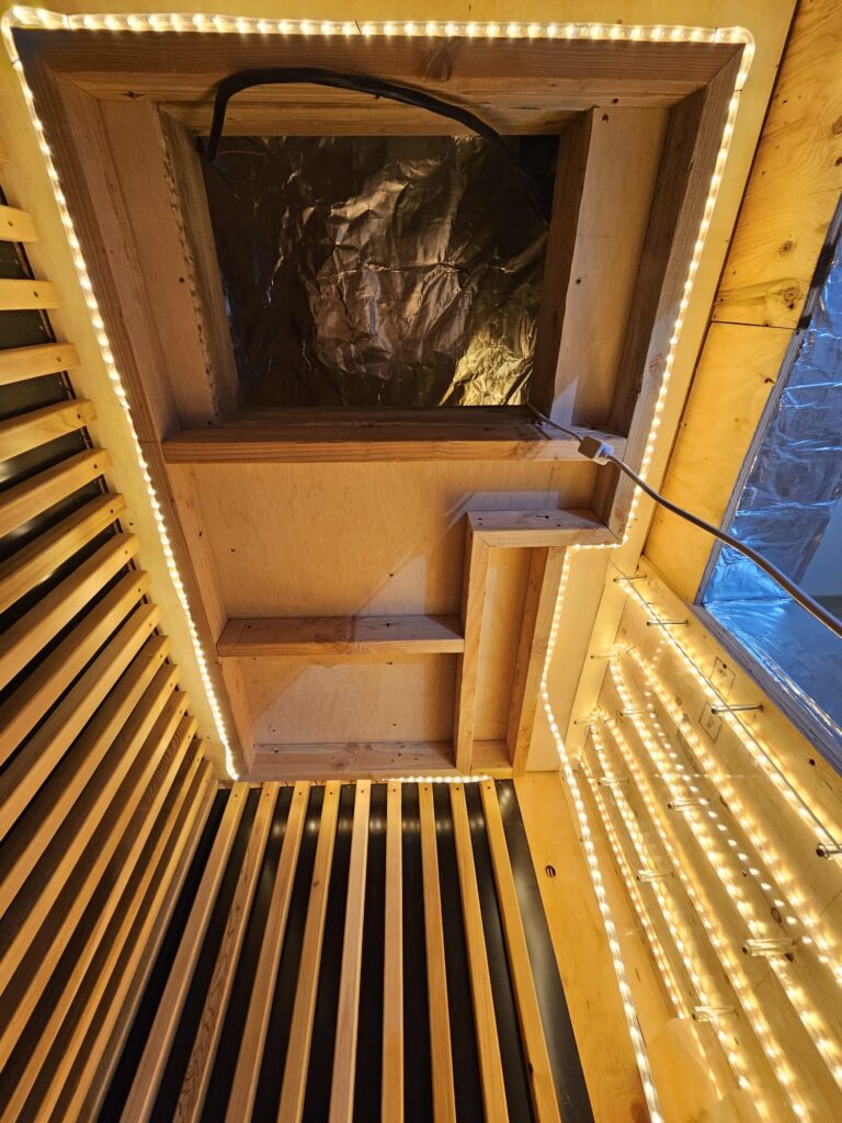 Detail shot of VantaWave ultra-low-EMF carbon heater