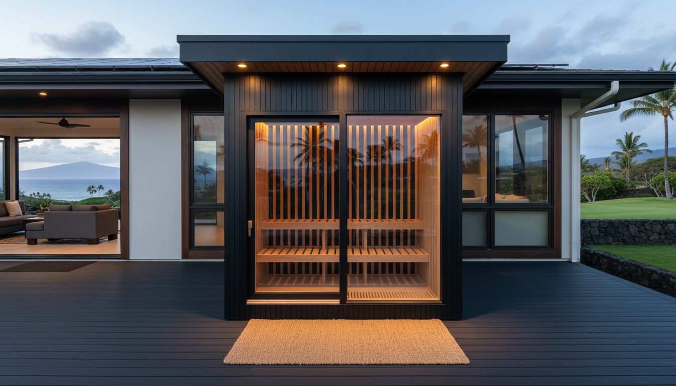 Atlas Outdoor™ infrared sauna